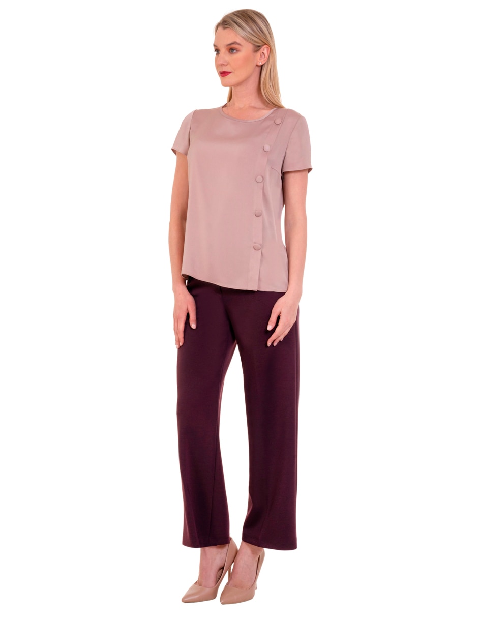 Blusa manga corta para mujer 2