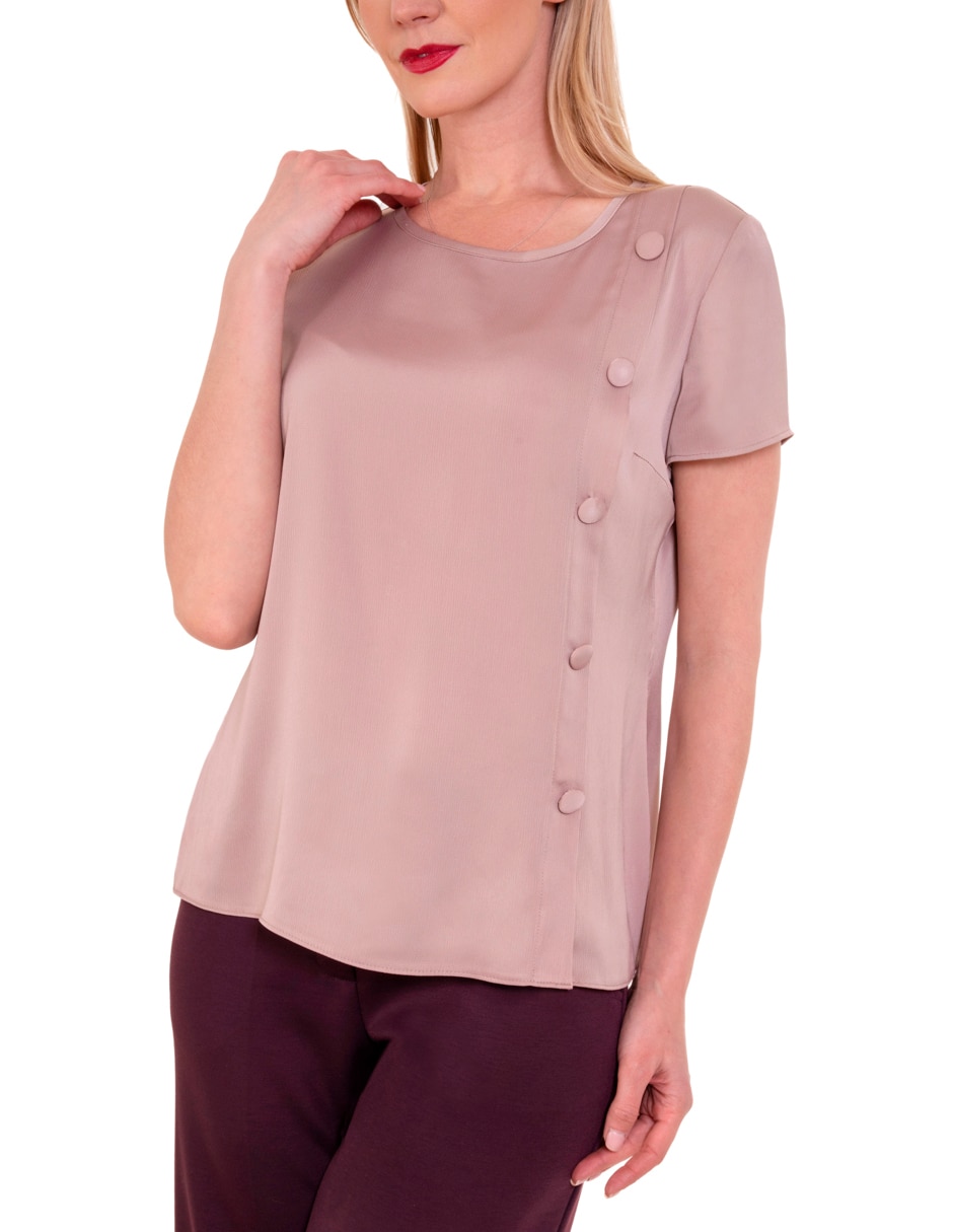 Blusa manga corta para mujer 3