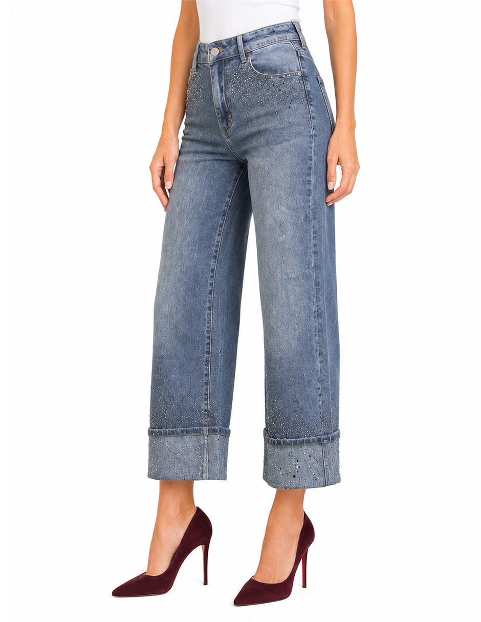 Jeans boot denim para mujer 3