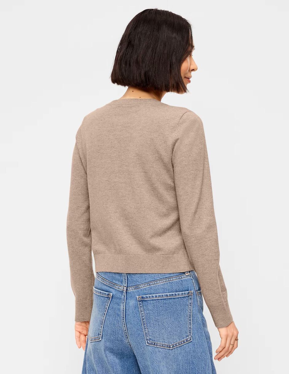 Suéter cuello redondo para mujer 5