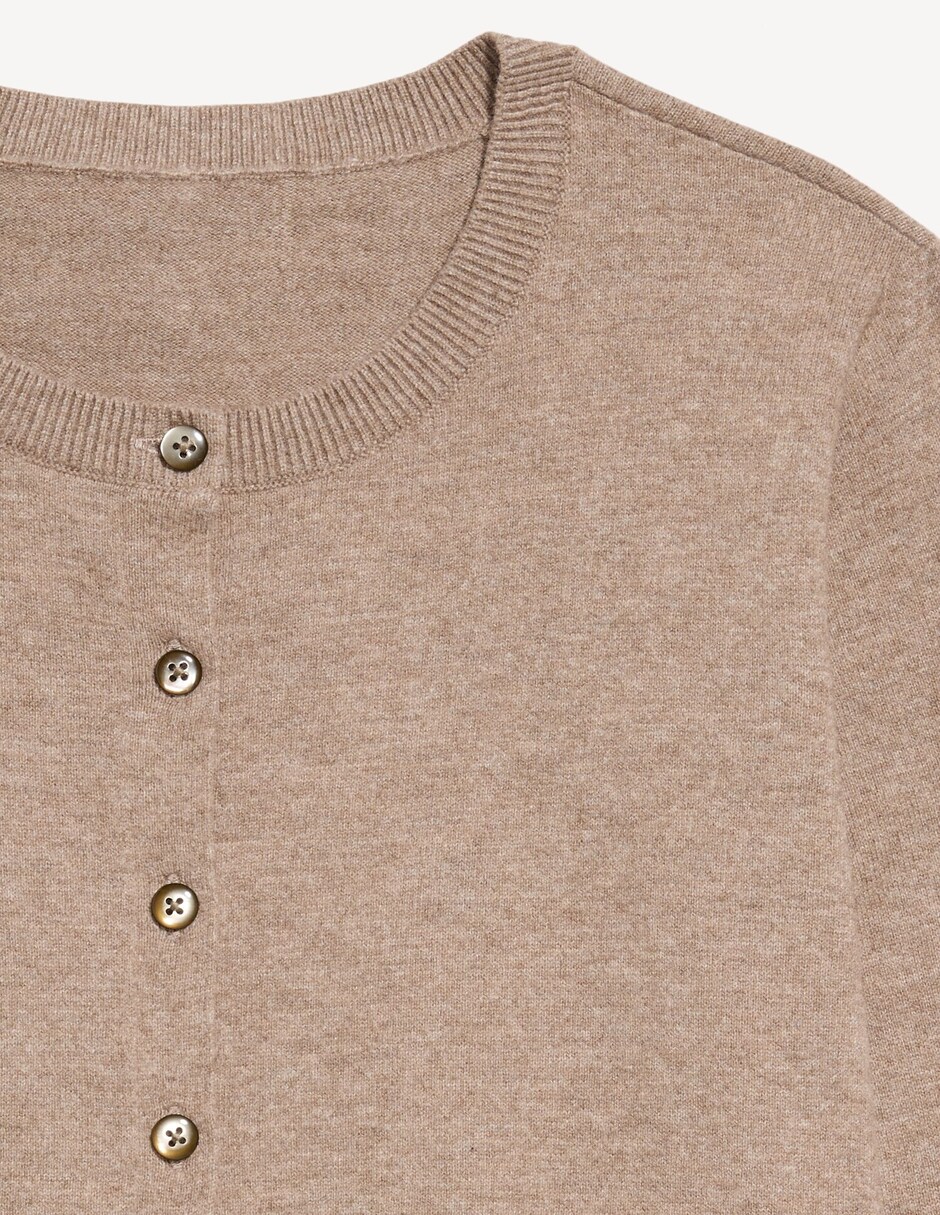 Suéter cuello redondo para mujer 2