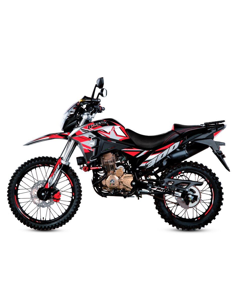Motocicleta doble propósito Beretta 300 ROJA 2027 3