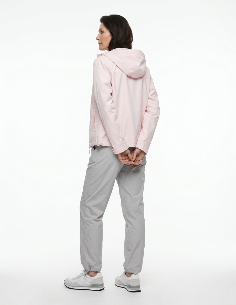 Chamarra casual de algodón para mujer 2