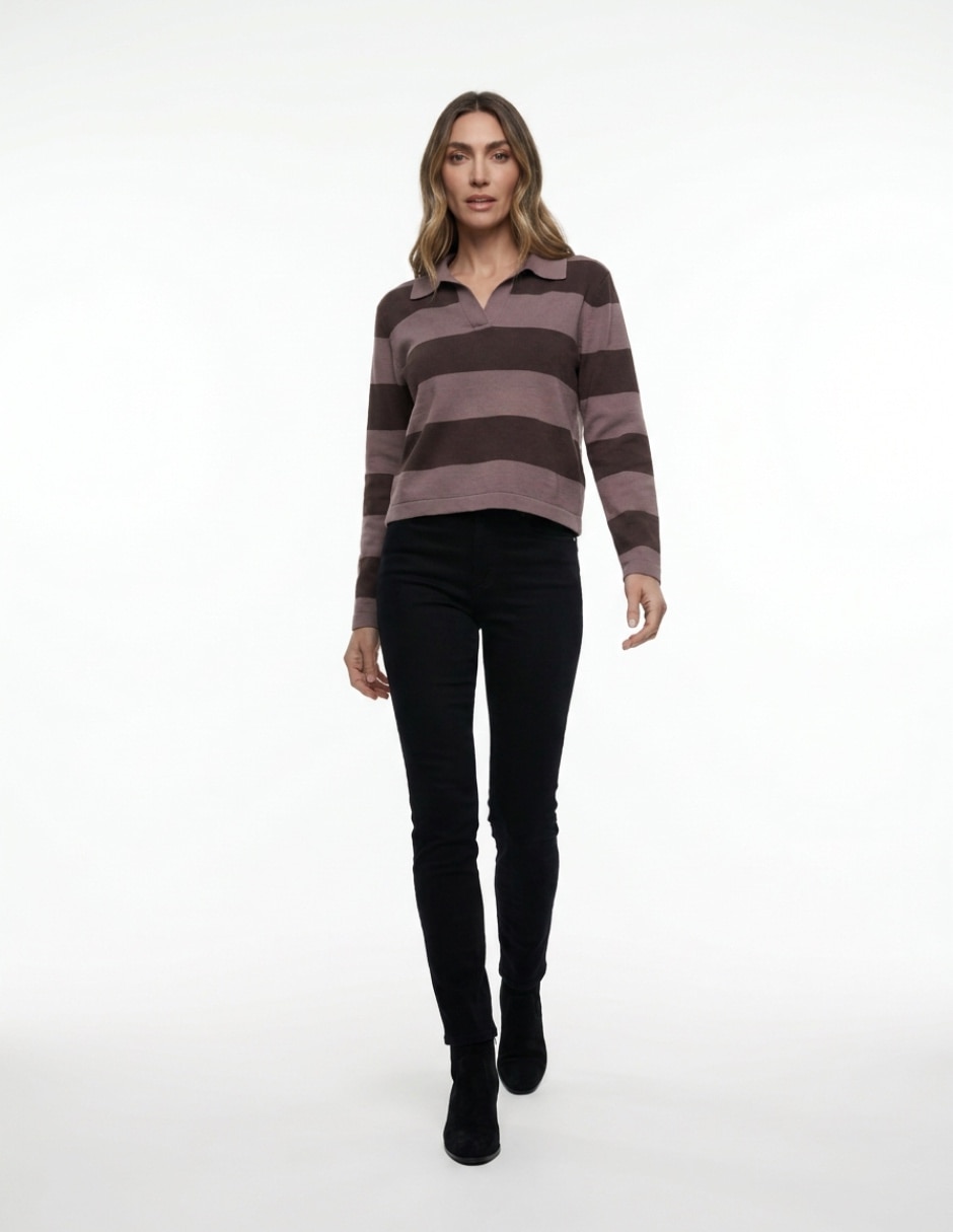 Playera tipo polo para mujer 3