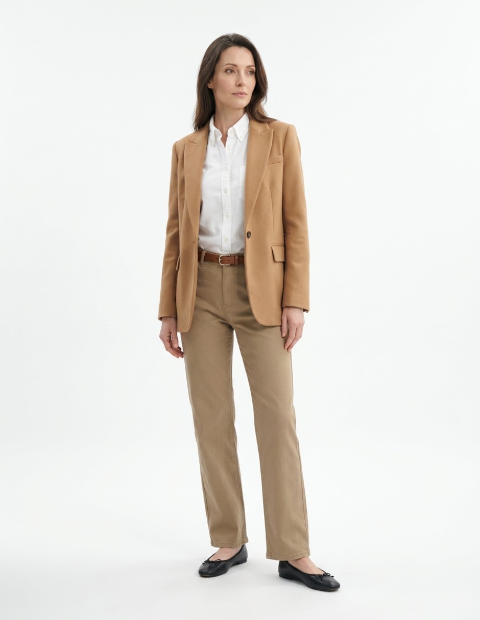 Pantalón recto para mujer 4