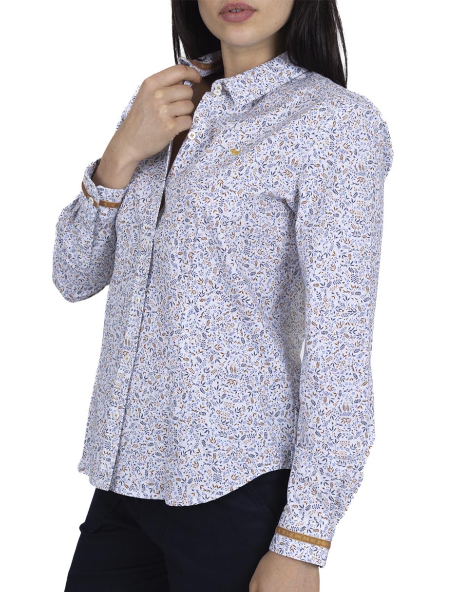 Blusa manga larga para mujer 4