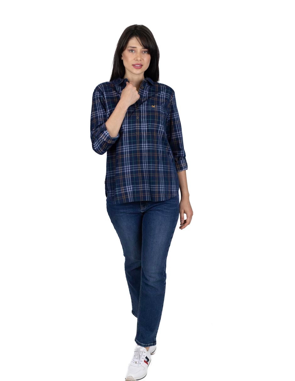 Blusa manga larga para mujer 2