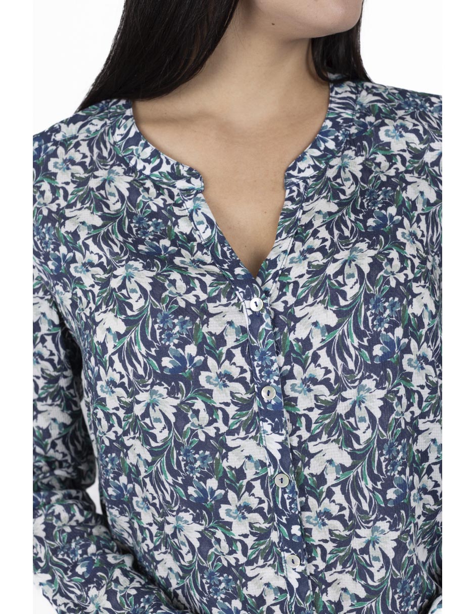 Blusa manga larga para mujer 4