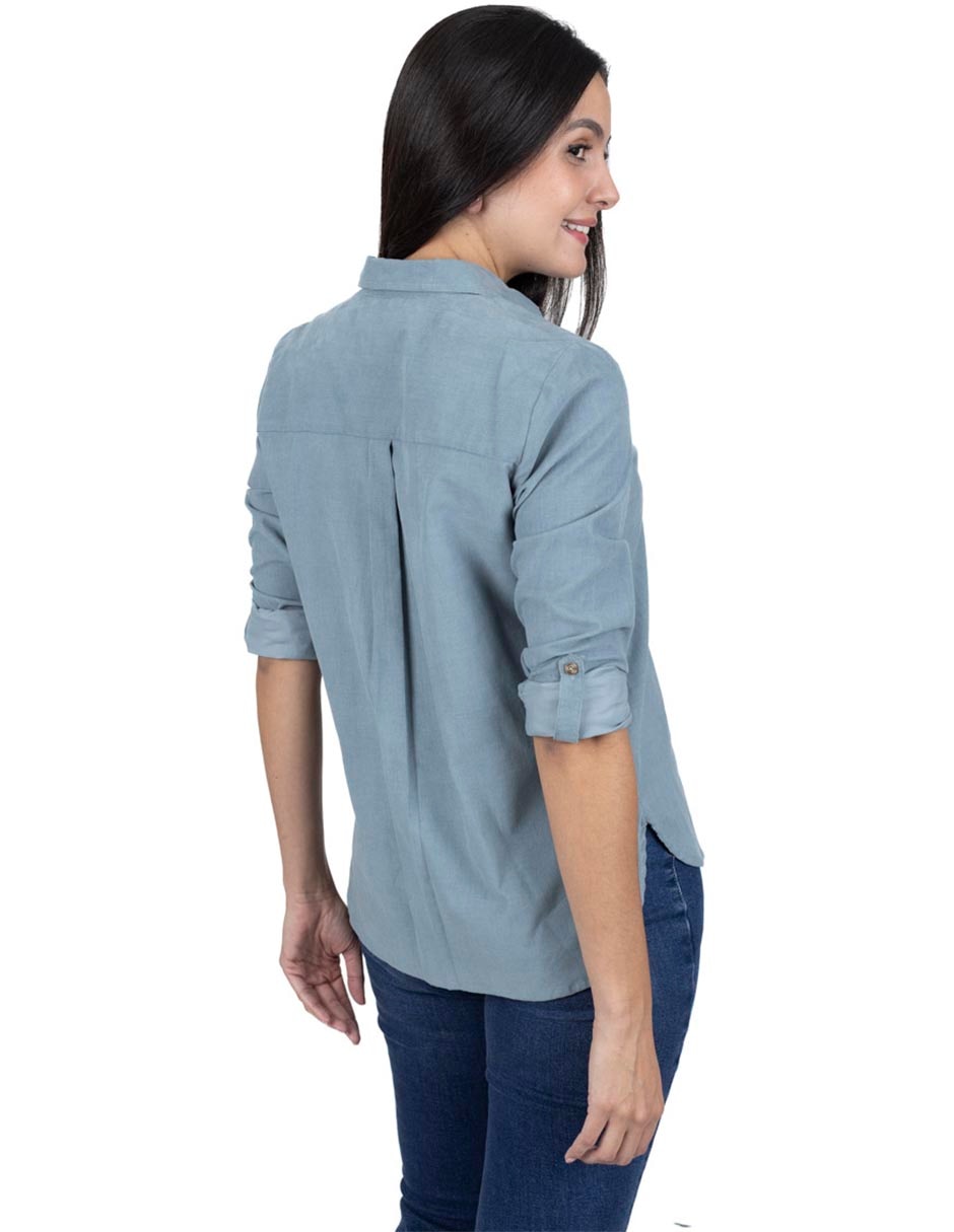 Blusa manga larga para mujer 2
