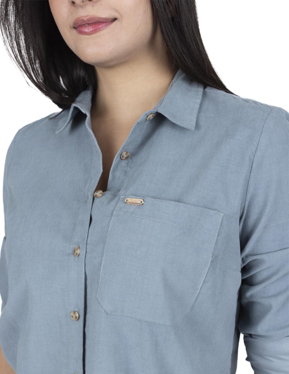 Blusa manga larga para mujer 4