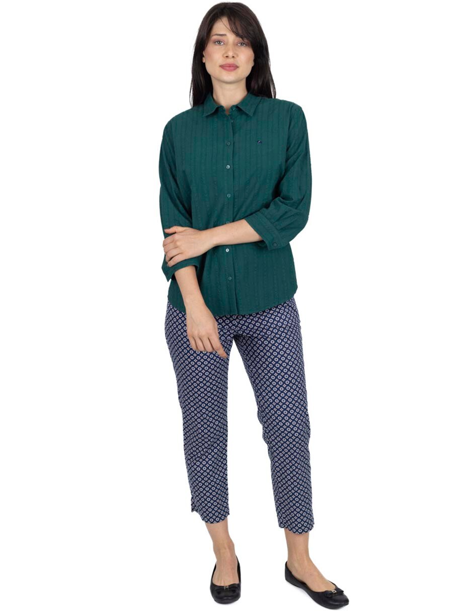 Blusa manga 3/4 para mujer 3