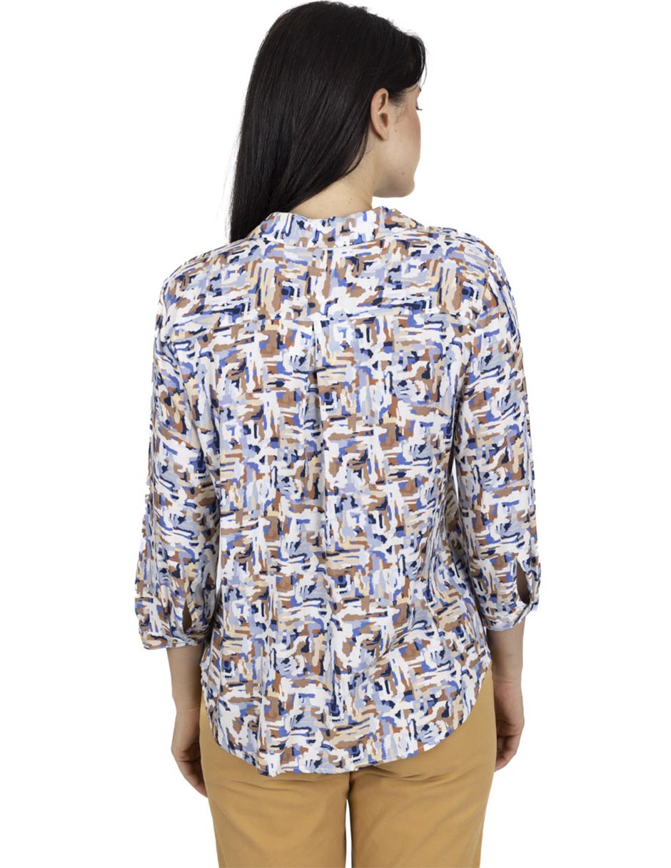 Blusa manga 3/4 para mujer 2