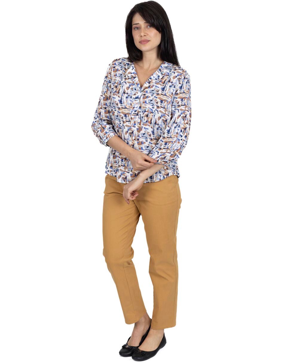 Blusa manga 3/4 para mujer 3
