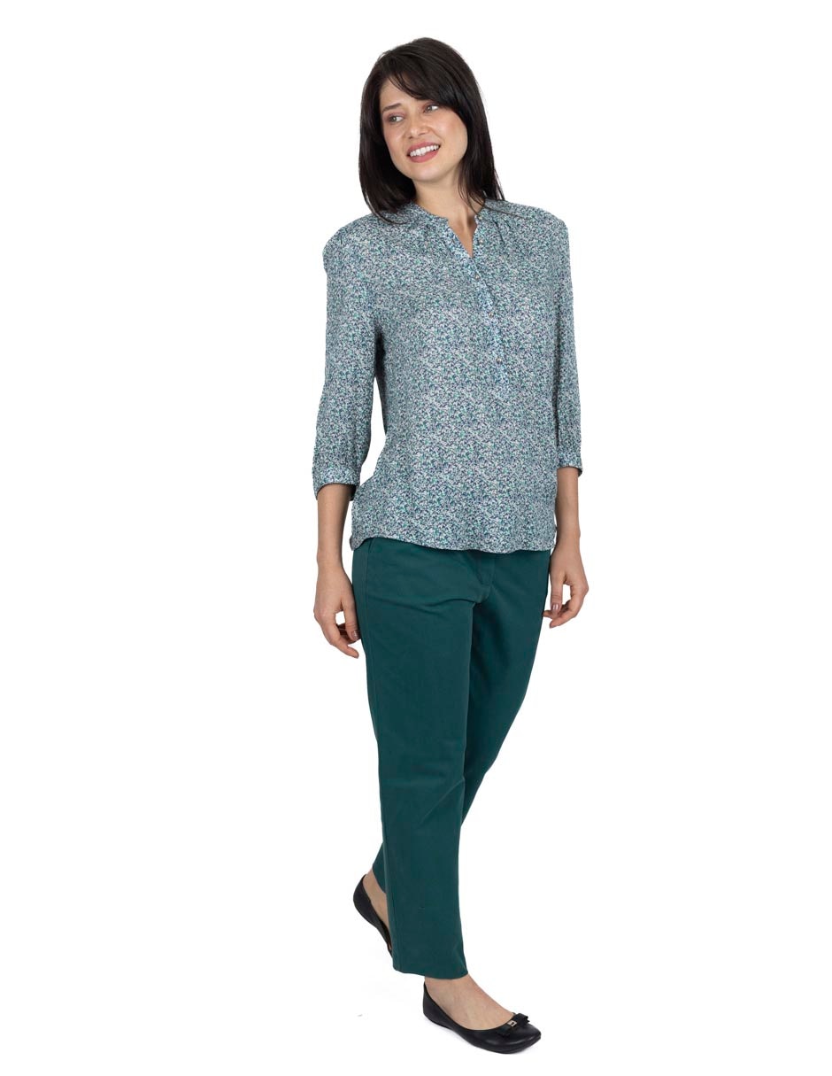 Blusa manga 3/4 para mujer 4
