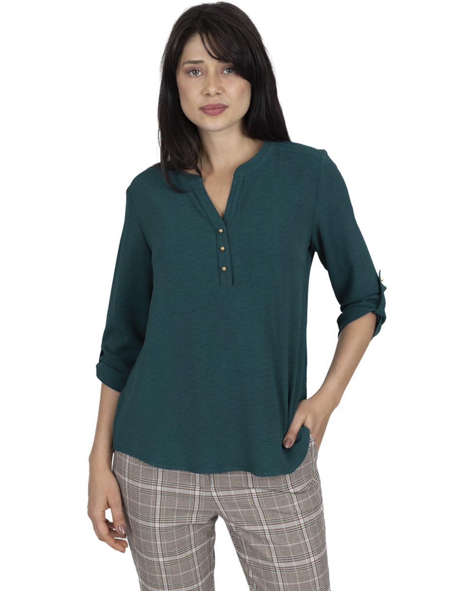 Blusa manga 3/4 para mujer 1