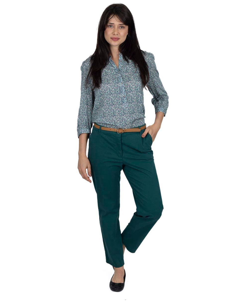 Pantalón regular para mujer 2