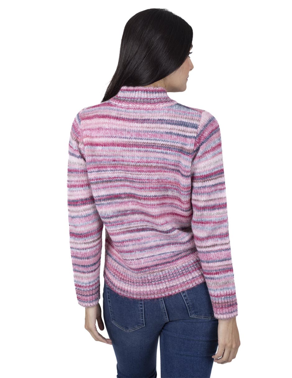 Suéter cuello tortuga para mujer 4