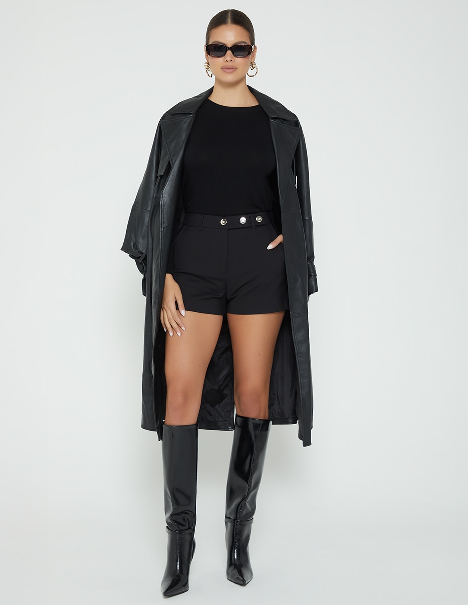 Short de algodón y poliamida para mujer 2
