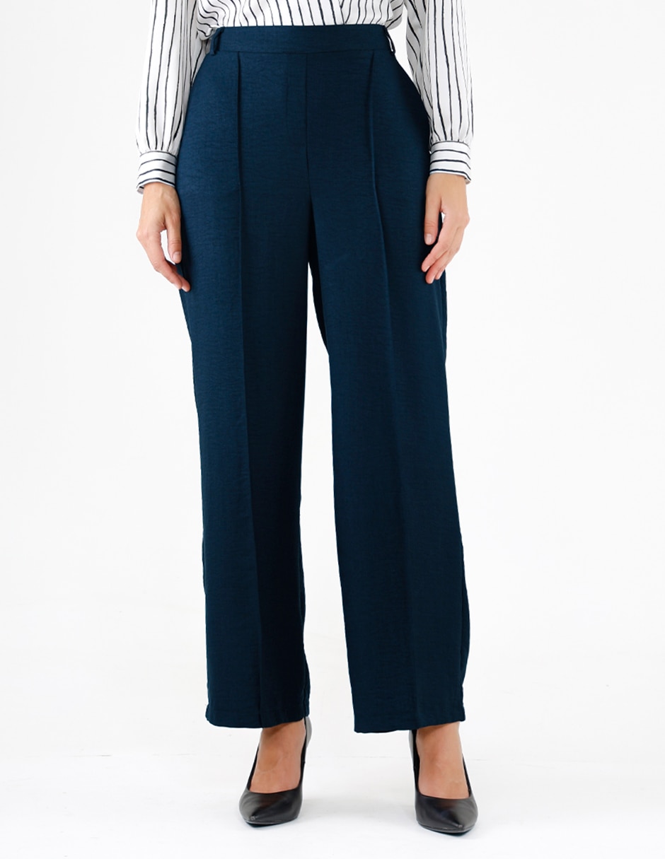 Pantalón regular regular para mujer 1