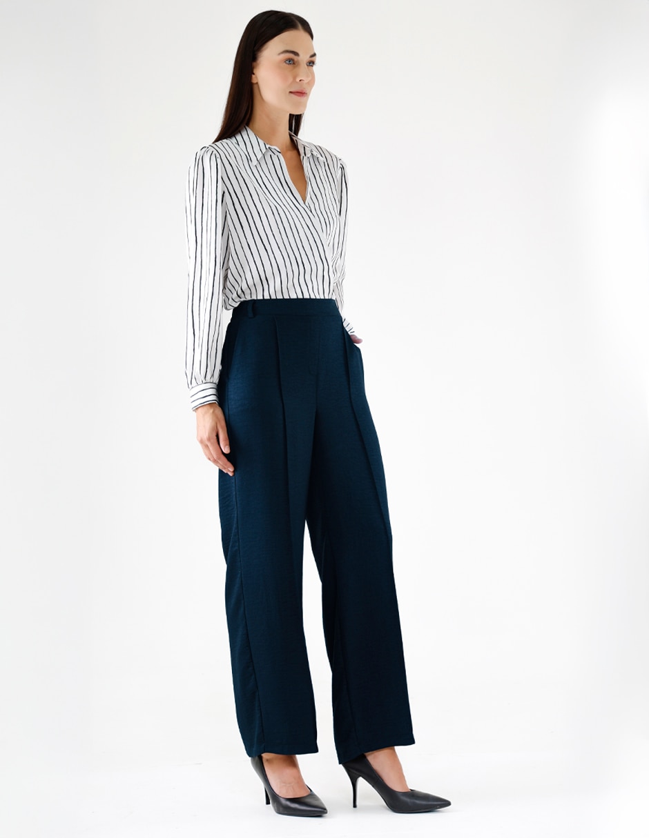 Pantalón regular regular para mujer 3