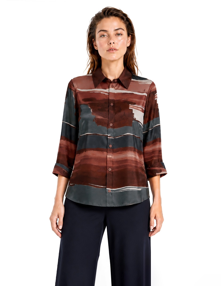 Blusa manga larga para mujer Blusa manga larga para mujer