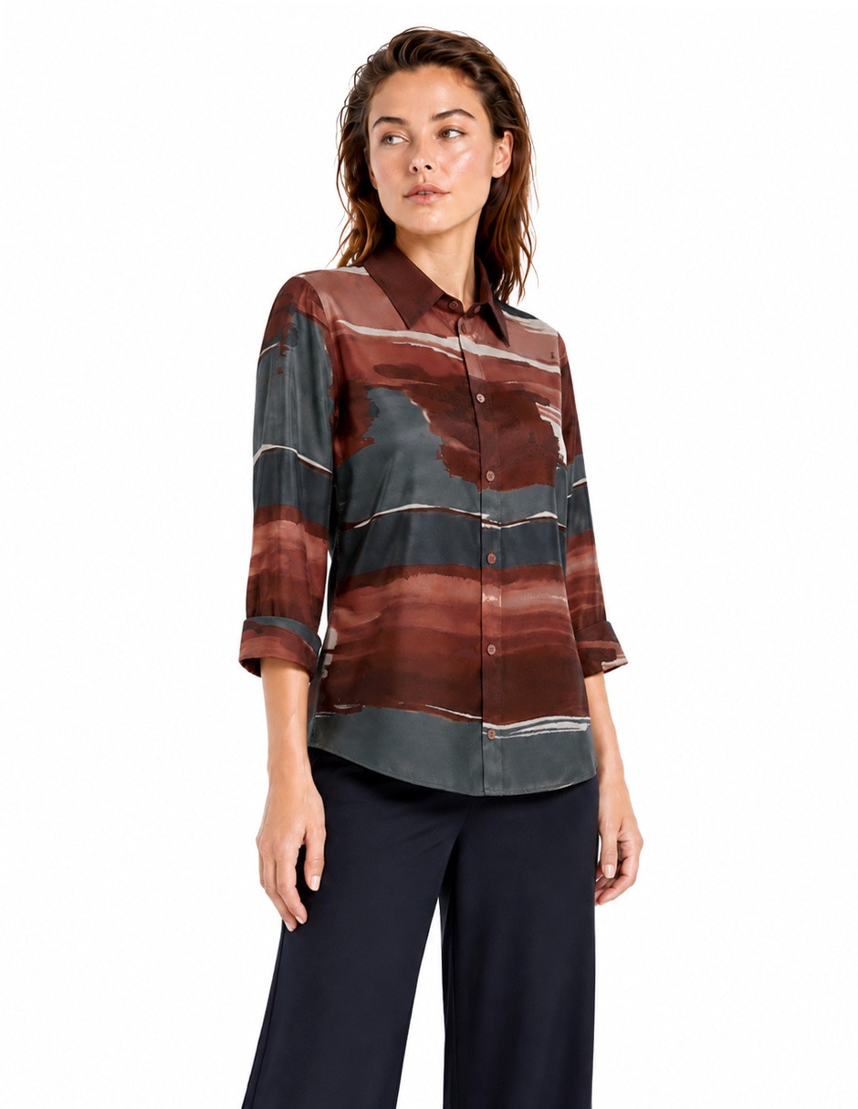 Blusa manga larga para mujer 3