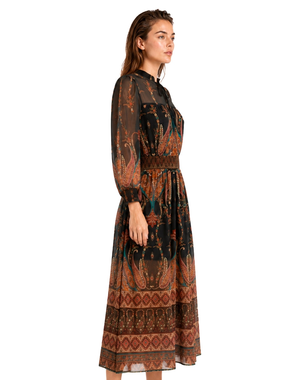 Vestido largo casual para mujer