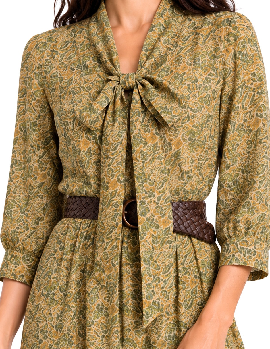 Vestido midi casual para mujer 4