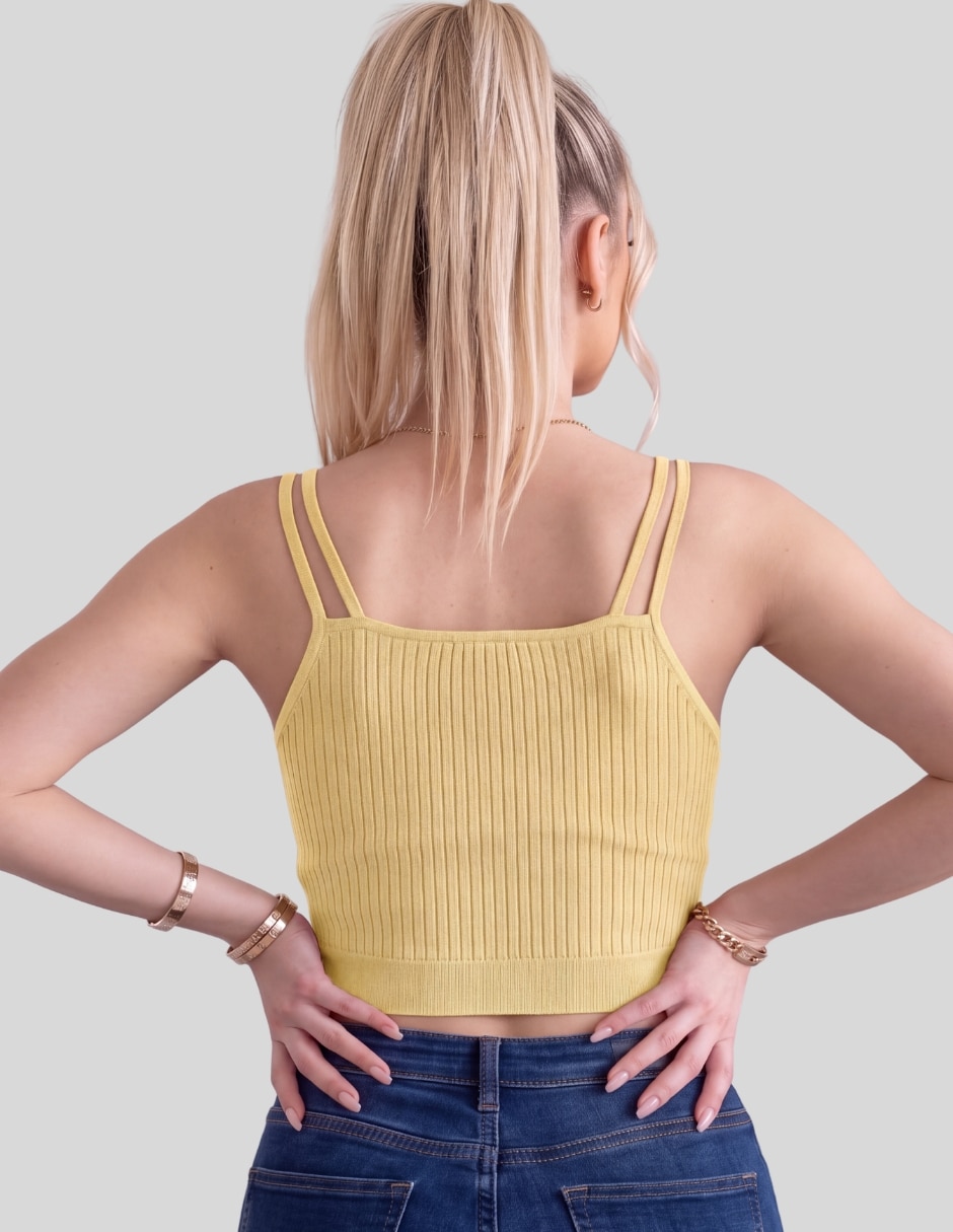 Set blusa sin manga para mujer 4