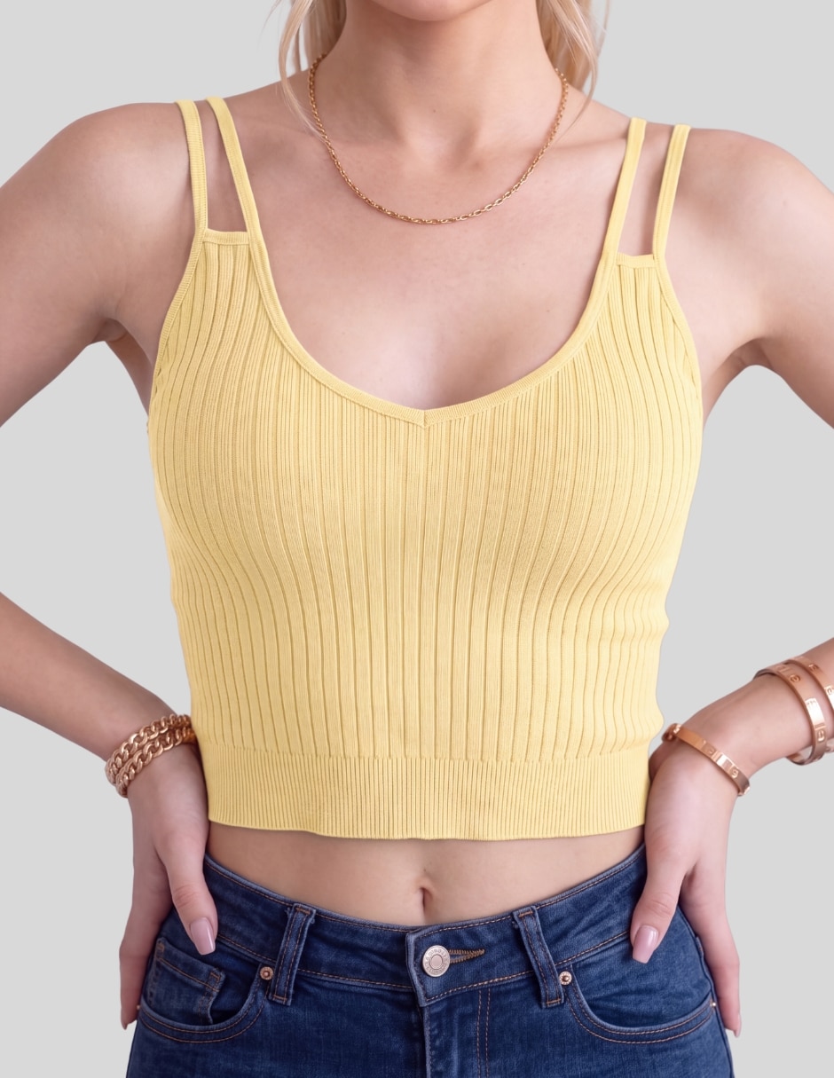 Set blusa sin manga para mujer 8