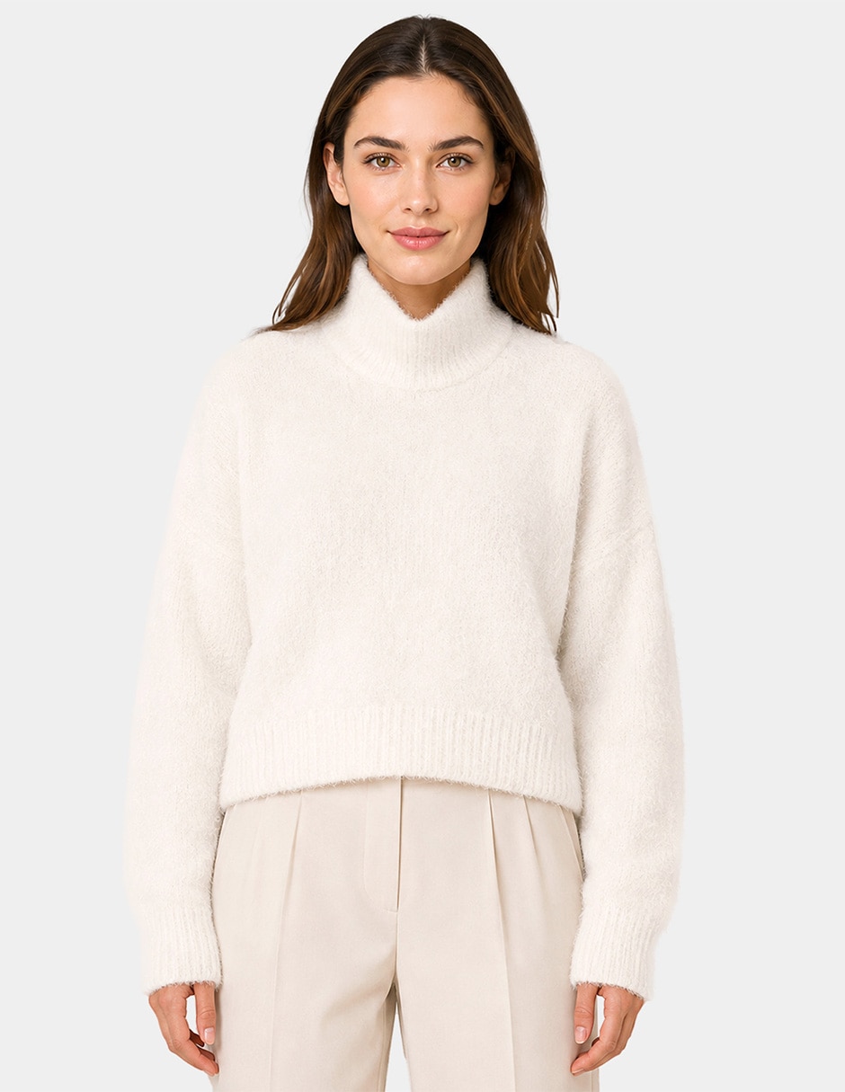 Suéter cuello redondo para mujer Suéter cuello redondo para mujer