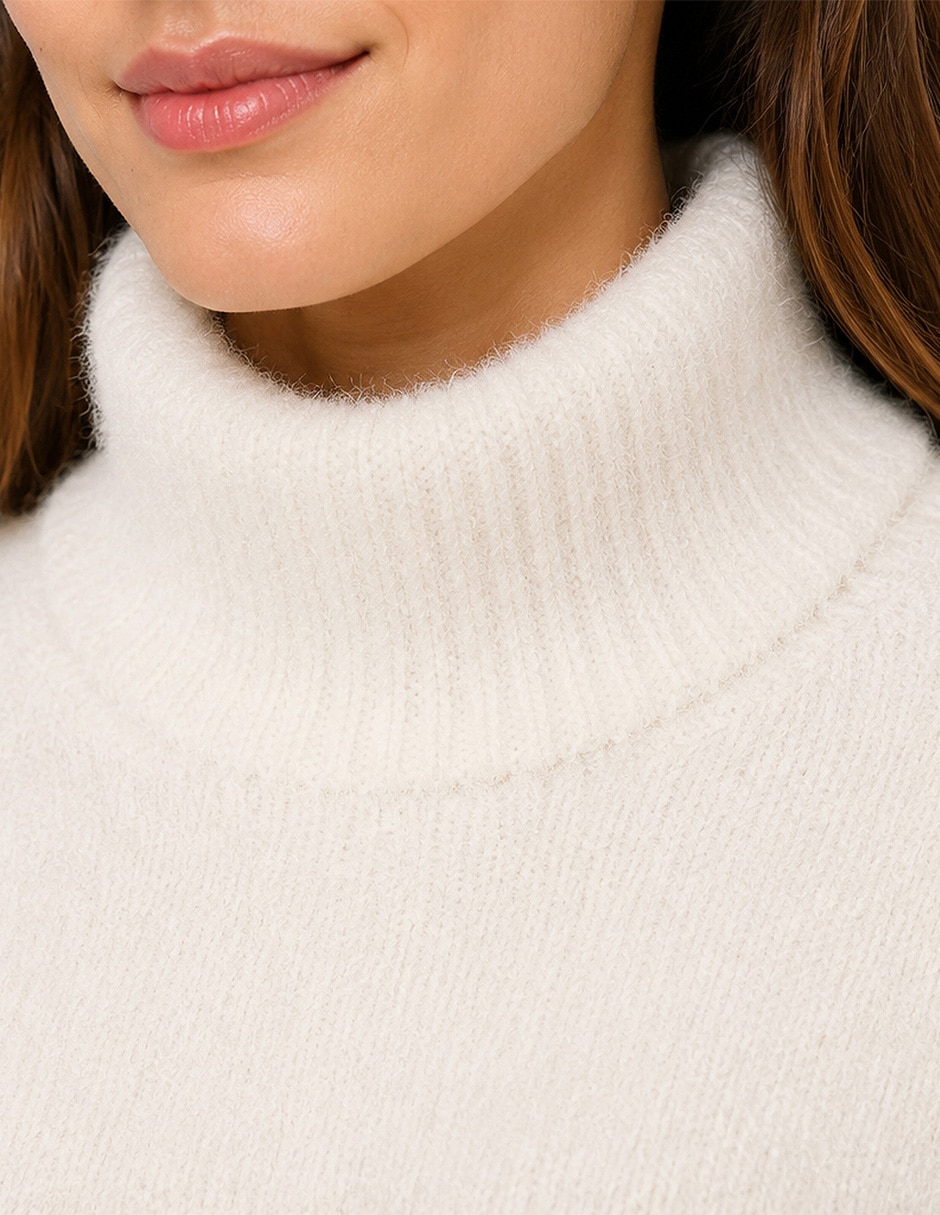 Suéter cuello redondo para mujer 3