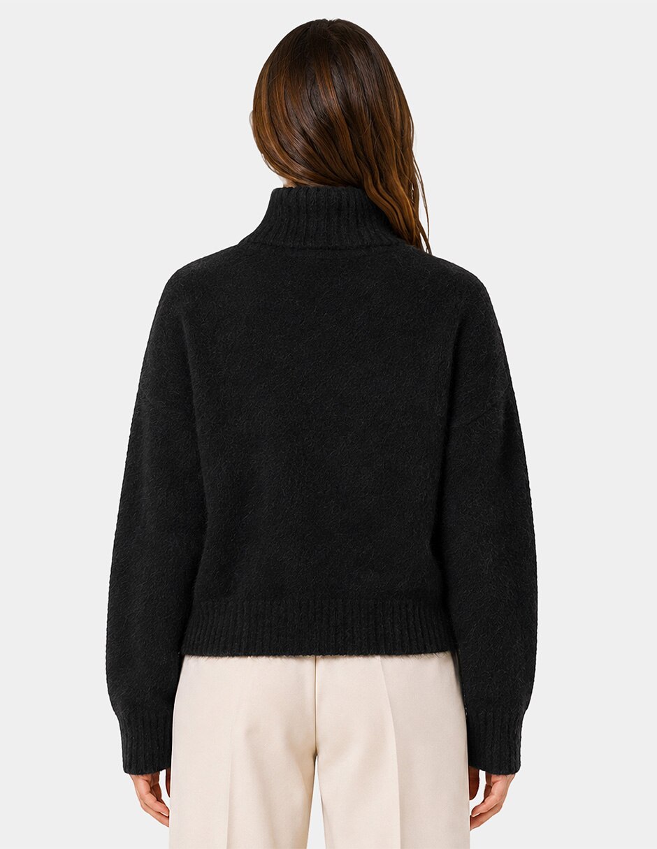 Suéter cuello redondo para mujer 5