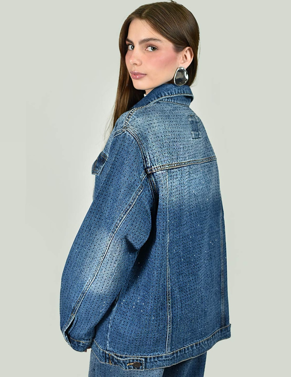 Chamarra de mezclilla para mujer 4