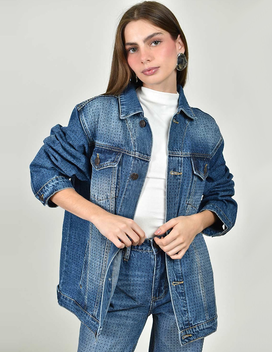 Chamarra de mezclilla para mujer 3