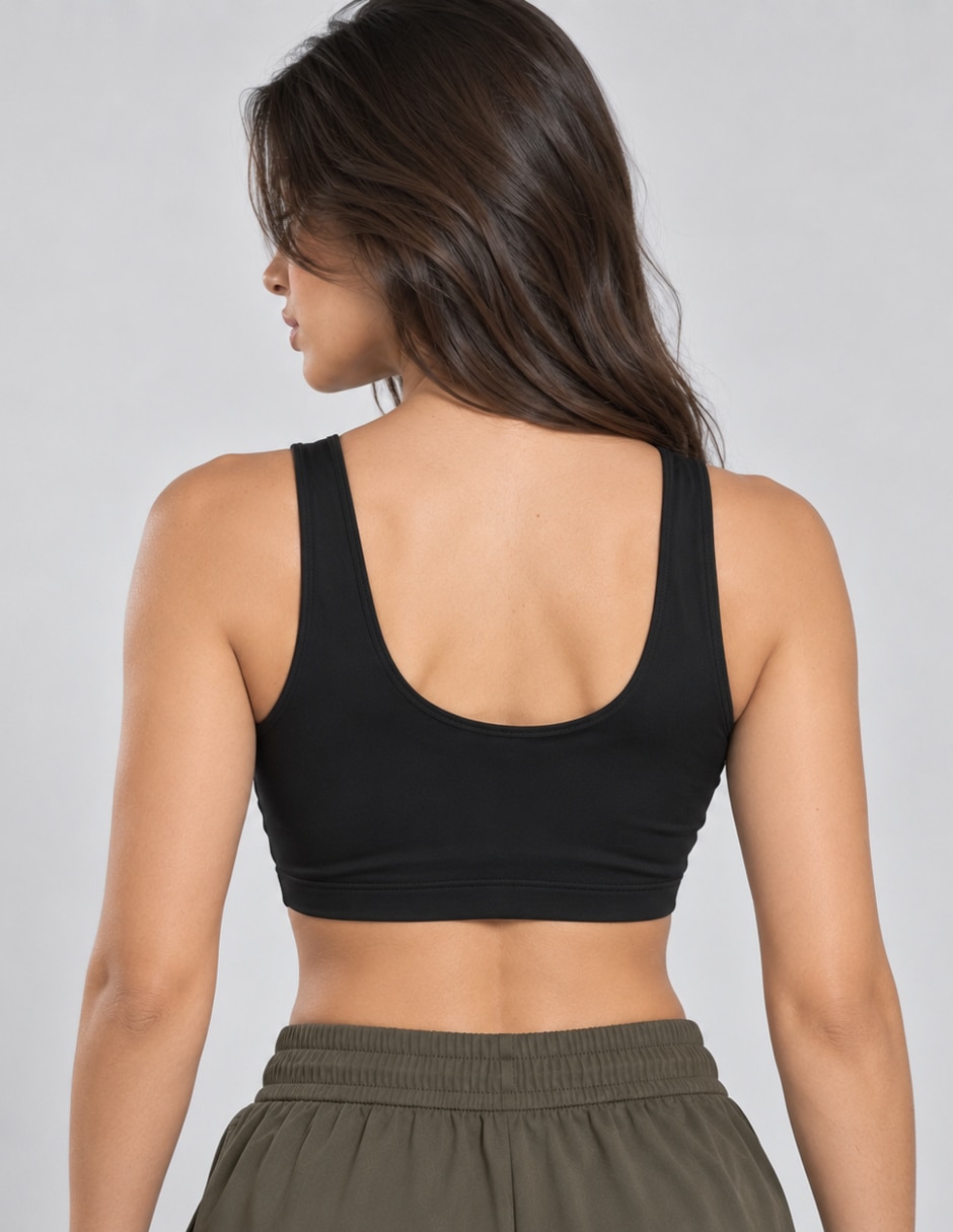 Top cuello (si aplica) Redondo escote (si aplica) Regular tirante (si aplica) Ajustable 3