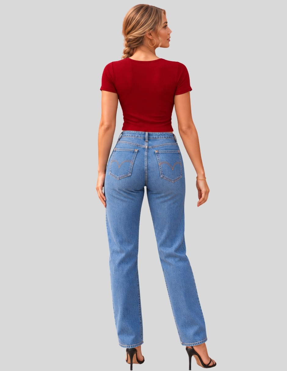 Blusa manga corta para mujer 4