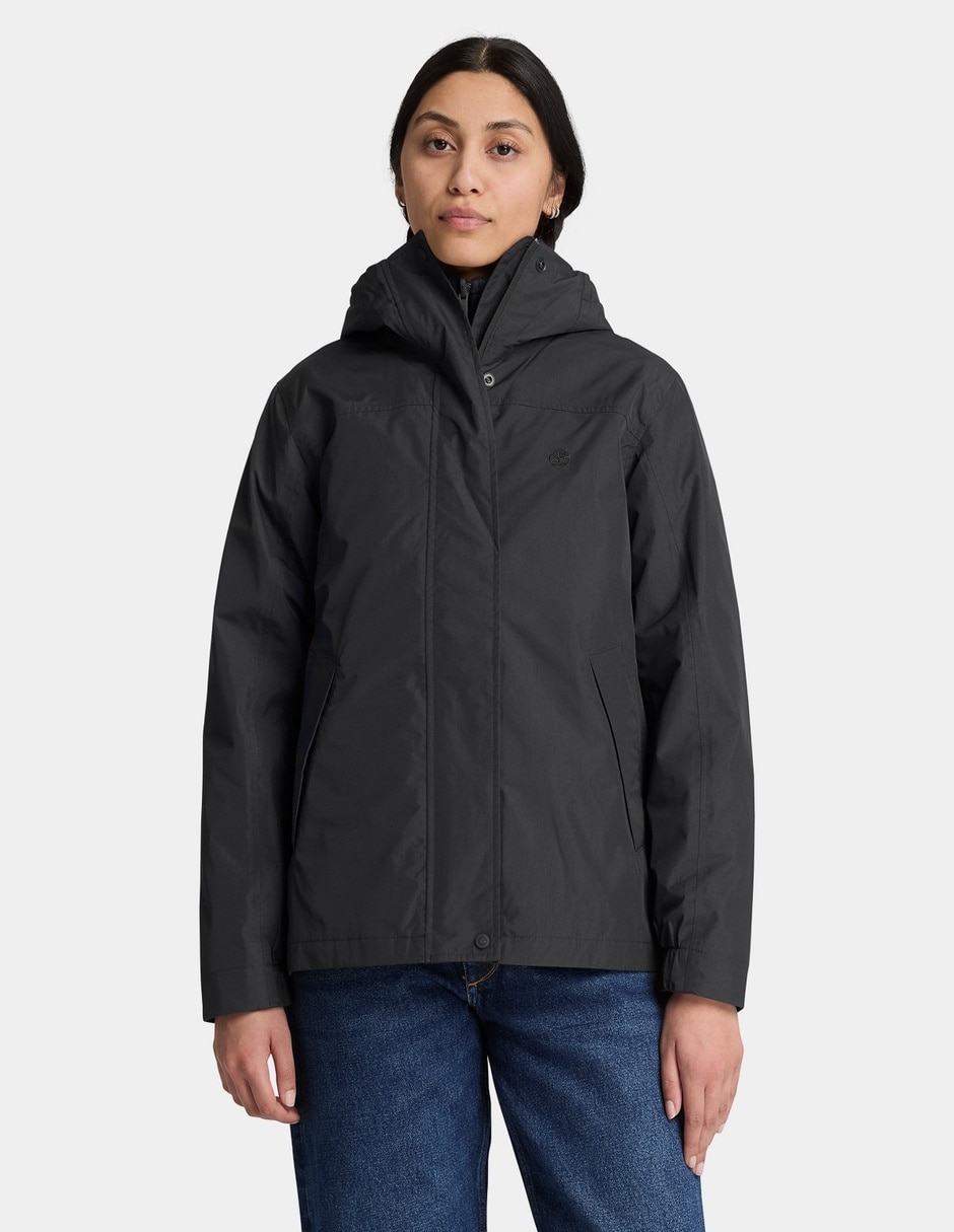 Chamarra Chamarra impermeable 3 en 1 para mujer Negro TBC0YH5N001 Sí de Nylon para mujer