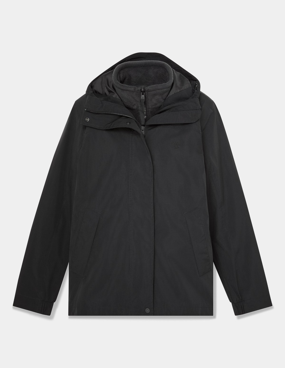 Chamarra Chamarra impermeable 3 en 1 para mujer Negro TBC0YH5N001 Sí de Nylon para mujer 5