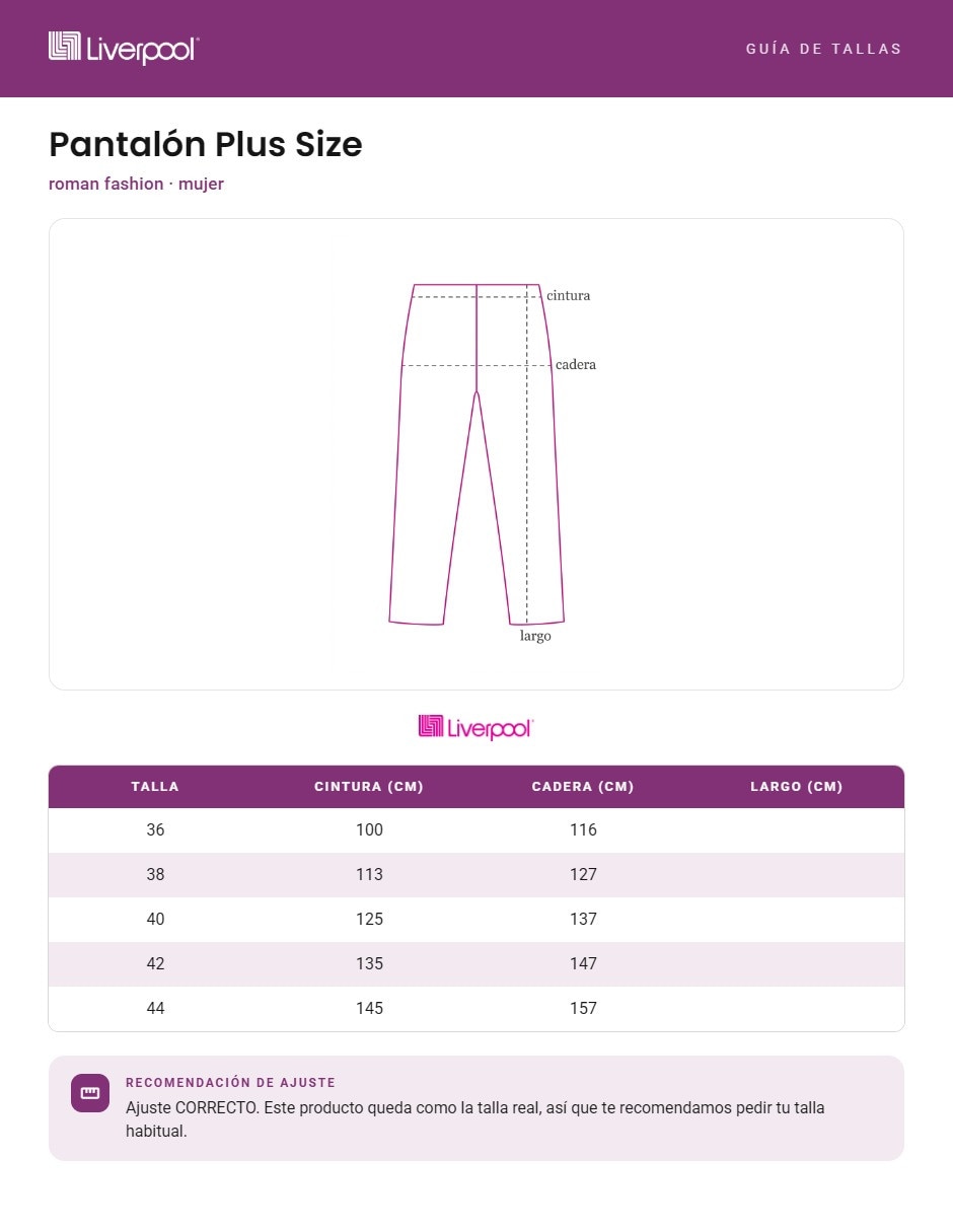 Pantalón No aplica Regular para mujer 6