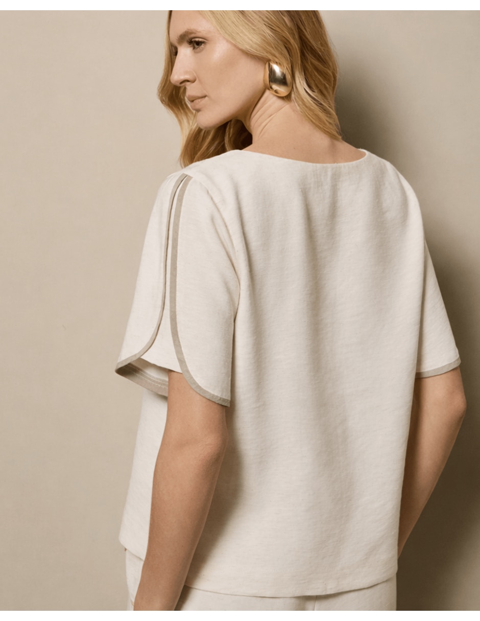Blusa manga Corta para mujer
