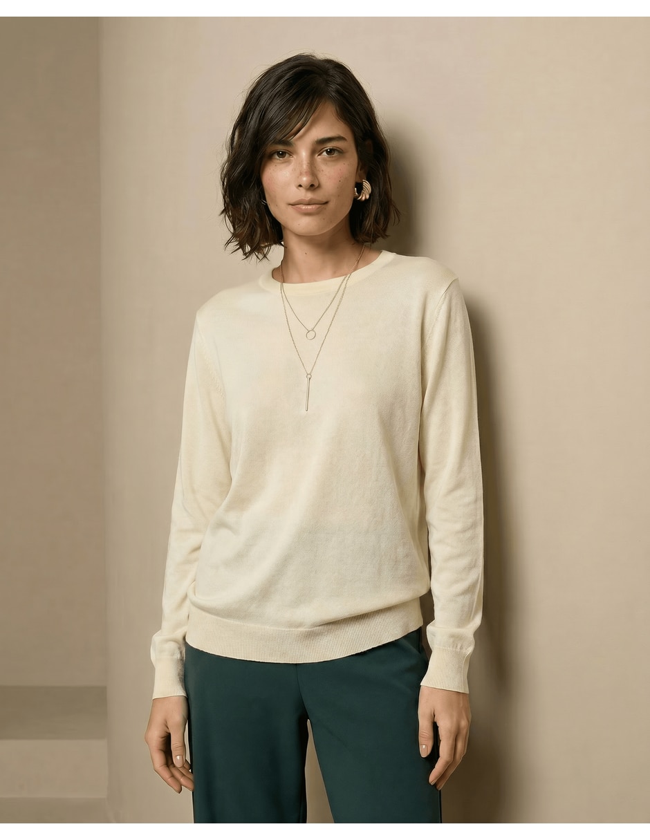 Suéter cuello Redondo para mujer 5