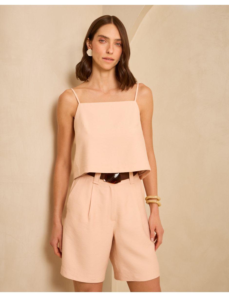 Short/Bermuda de Poliéster para mujer