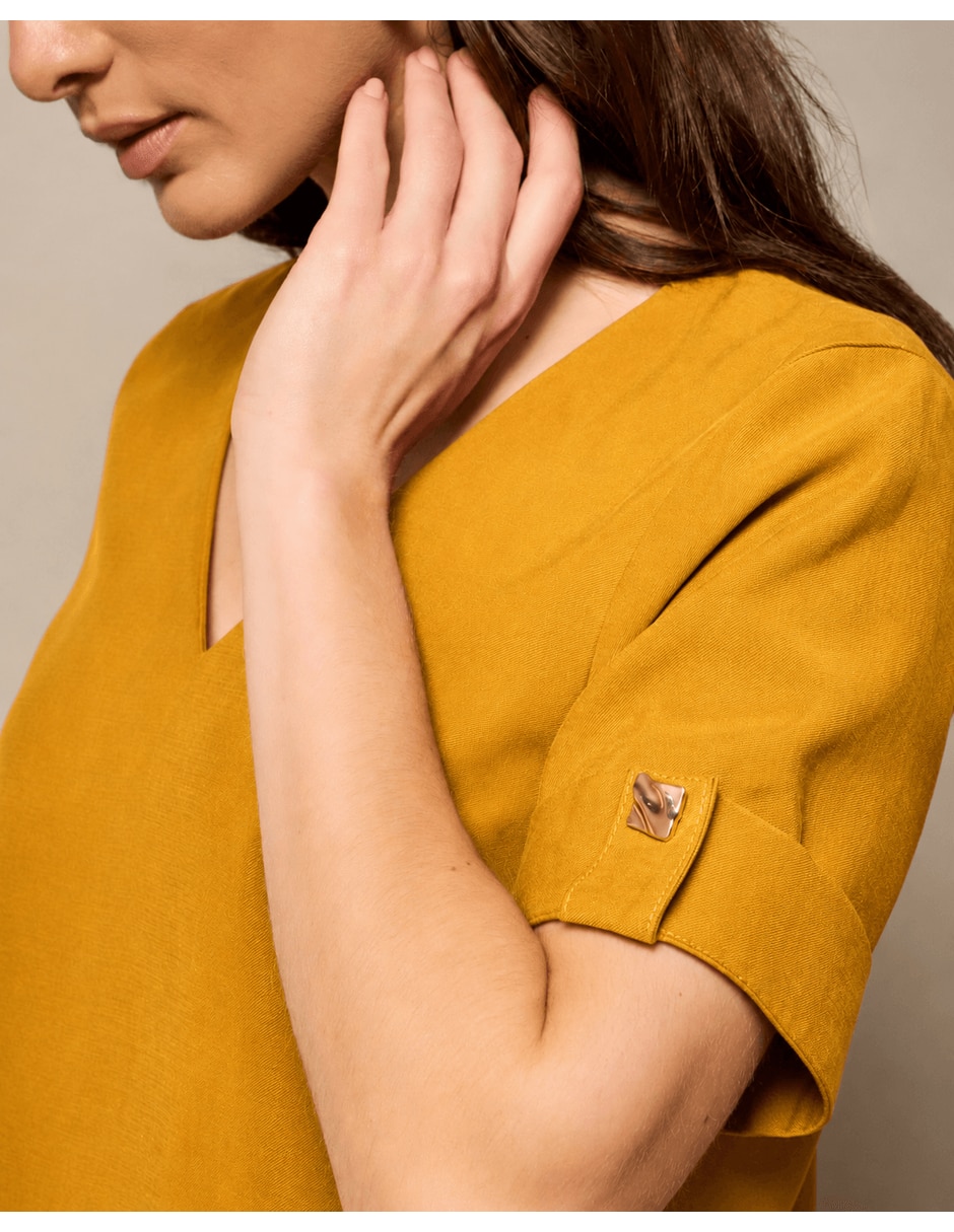 Blusa manga Corta para mujer