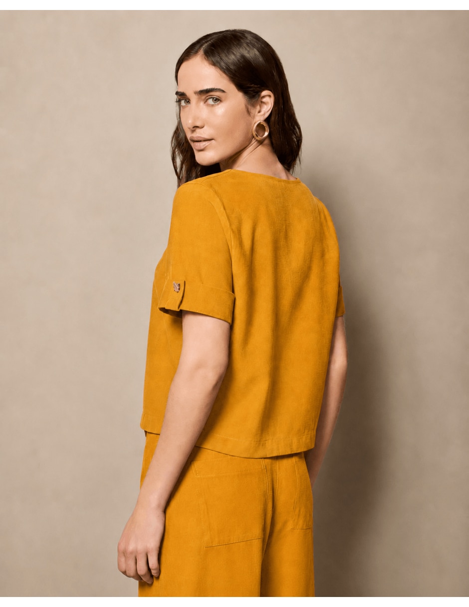 Blusa manga Corta para mujer