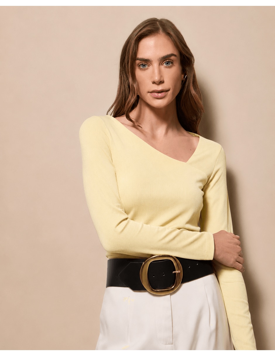 Blusa manga Larga para mujer