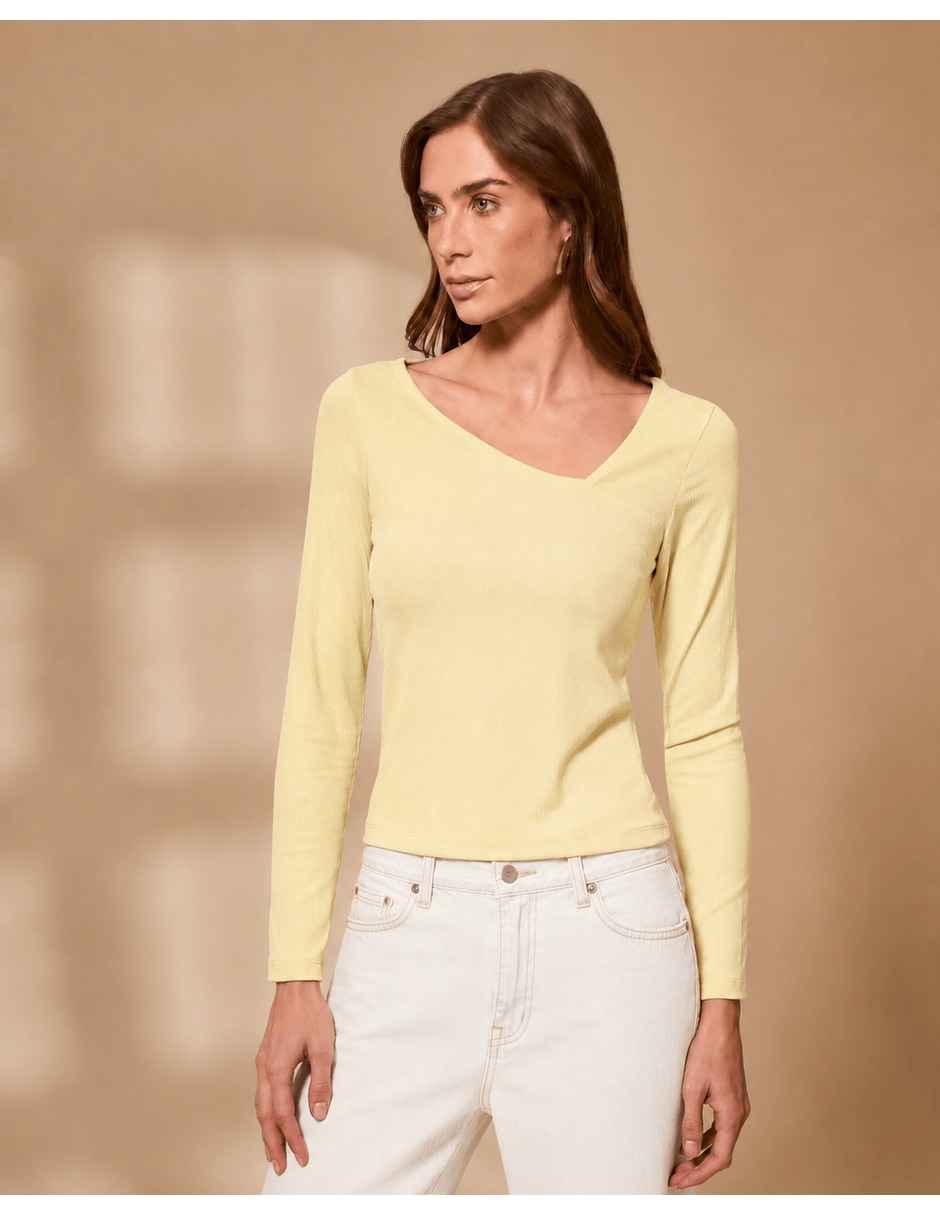 Blusa manga Larga para mujer