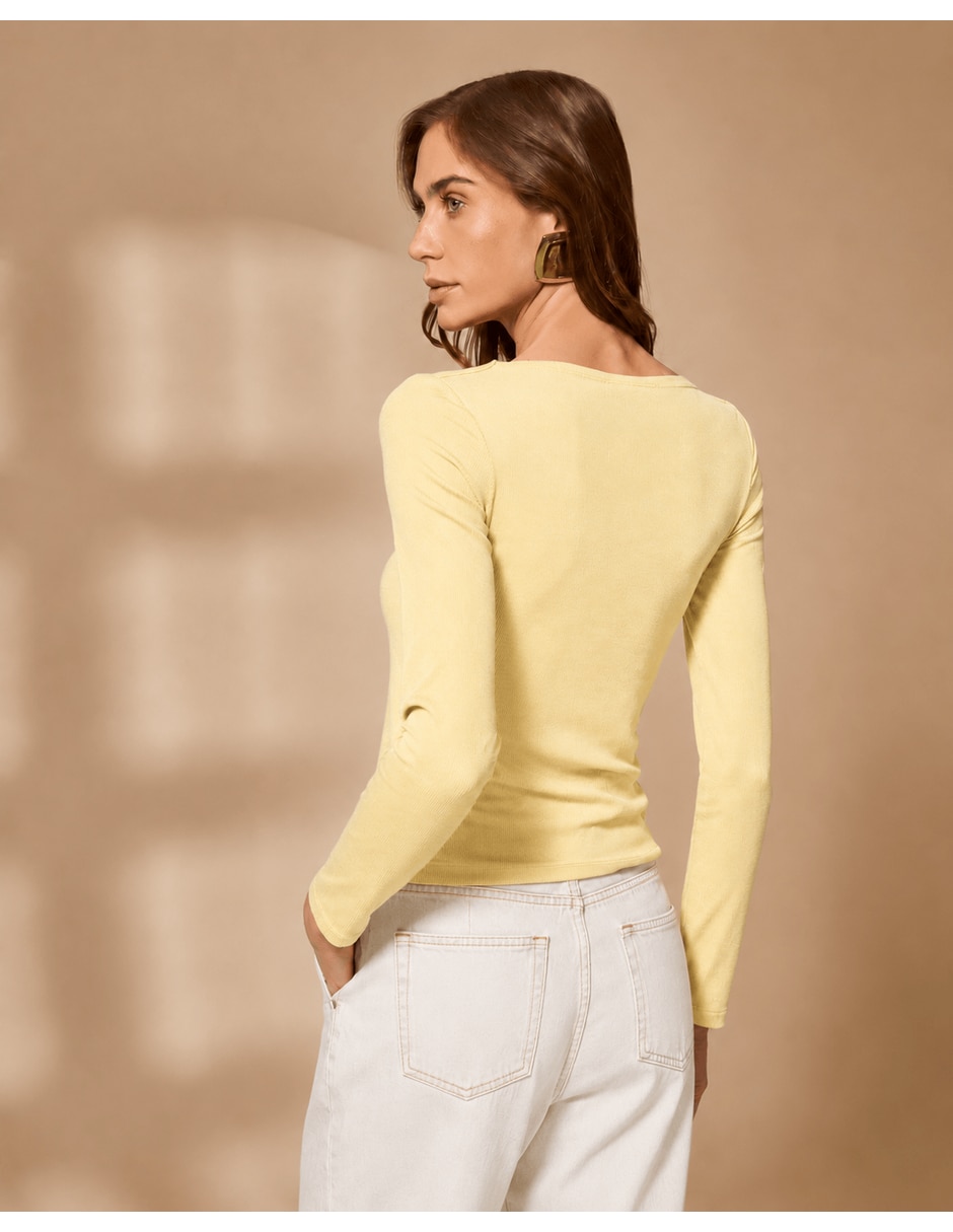 Blusa manga Larga para mujer