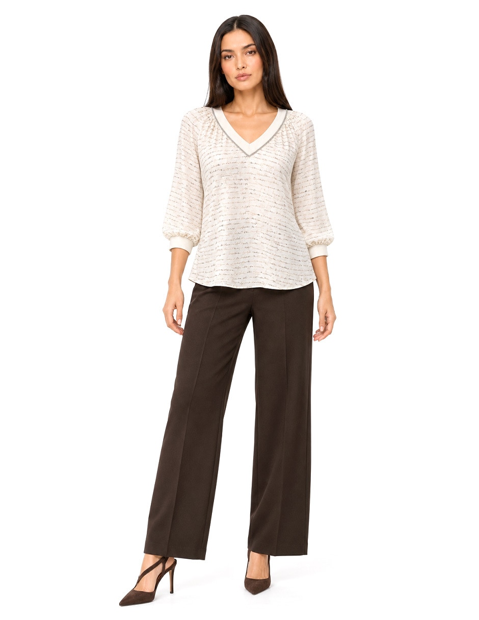 Blusa manga Larga para mujer 6