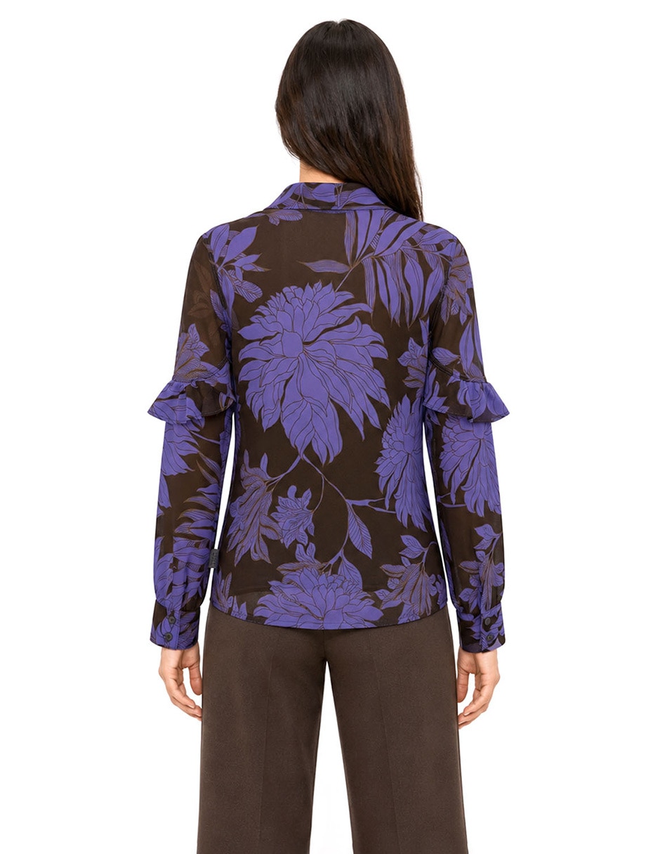Blusa manga Larga para mujer 5